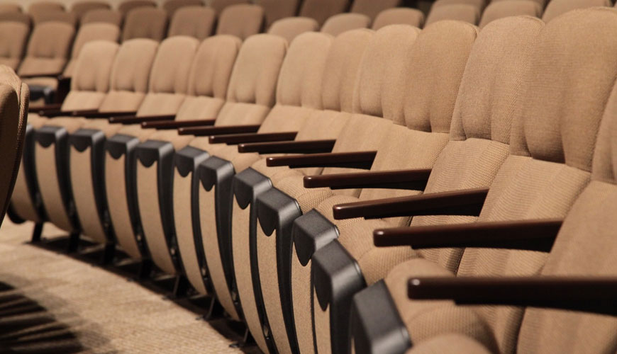 EN 12727 Mobilya - Sıralamalı Koltuklar - Güvenlik - Güç ve Dayanıklılık Gereksinimleri için Standart Test Yöntemi