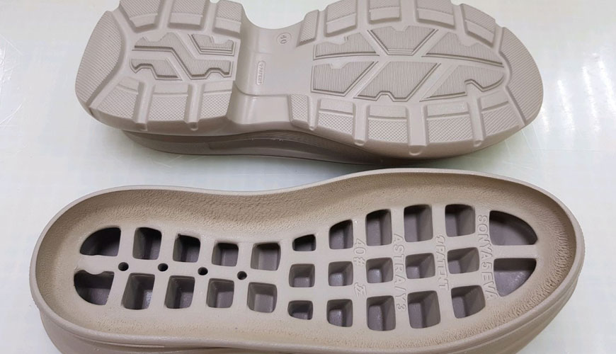 EN 12770 Calzado, métodos de prueba para suelas, resistencia a la abrasión