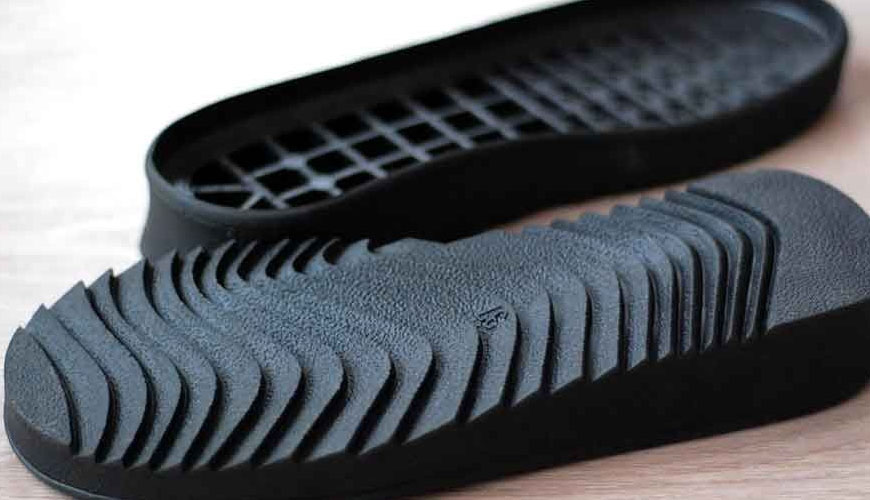 Thử nghiệm tiêu chuẩn EN 12774 để xác định giày, đế ngoài, độ bền xé rách và khả năng chống nhiễm màu