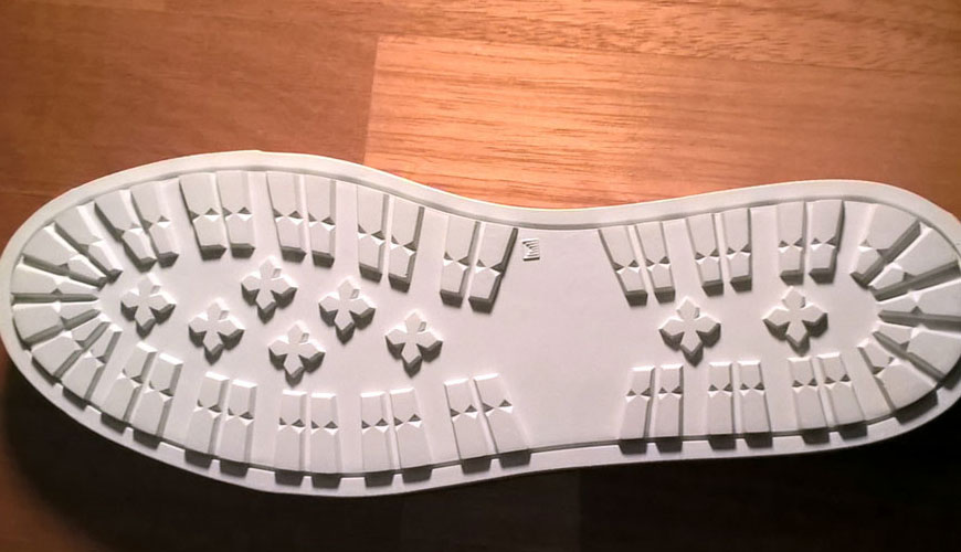 EN 12803 Ayakkabılar, Dış Tabanlar için Test Yöntemleri, Çekme Mukavemeti ve Uzama için Standart Test