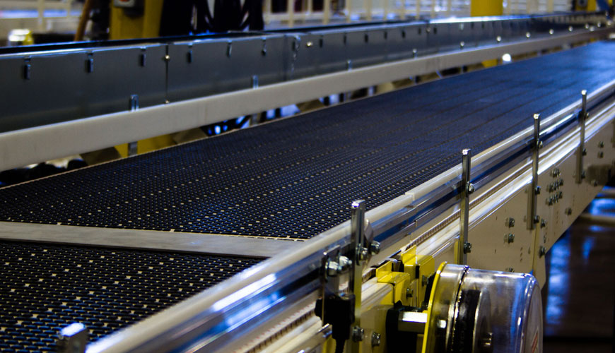 EN 12881-1 Konveyör Bantları - Yangın Simülasyonu Tutuşabilirlik Testi - Propan Yakıcı Testleri