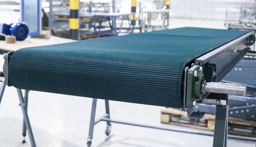 EN 12881-2 Konveyör Bantları - Yangın Simülasyonu Yanıcılık Testi - Büyük Ölçekli Yangın Testi