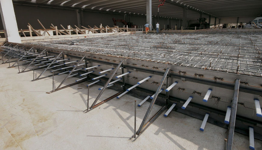 EN 13057 Beton Yapıların Korunması ve Onarımı için Ürünler ve Sistemler, Test Yöntemleri, Kılcal Emme Direncinin Tayini için Standart Test