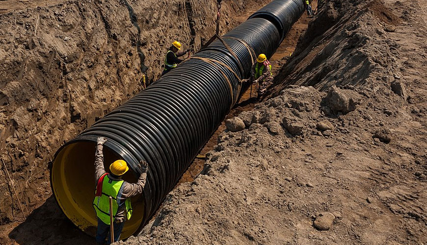 EN 132442 Plastic Pipe Systems for Embedded and Above Ground Pressure