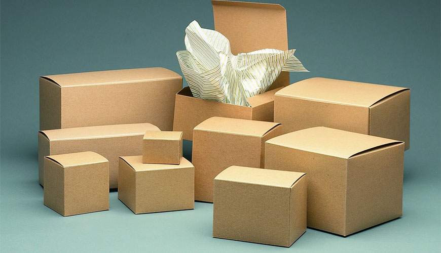 EN 13428 Paketleme - Kaynak Azaltma için Test