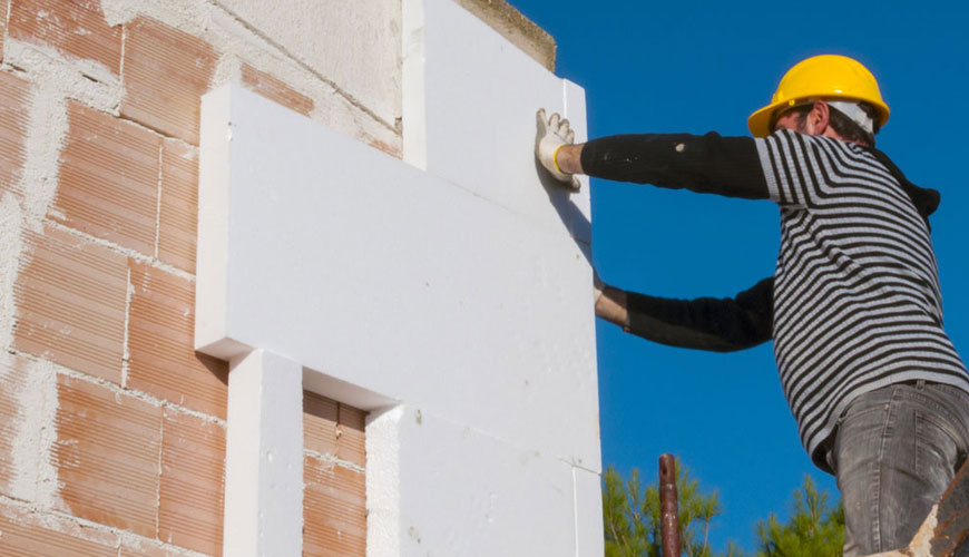 EN 13497 Bina Uygulamaları için Isı Yalıtım Ürünleri - Dıştan Isı Yalıtım Kompozit Sistemlerin Darbeye Karşı Direnç Testi