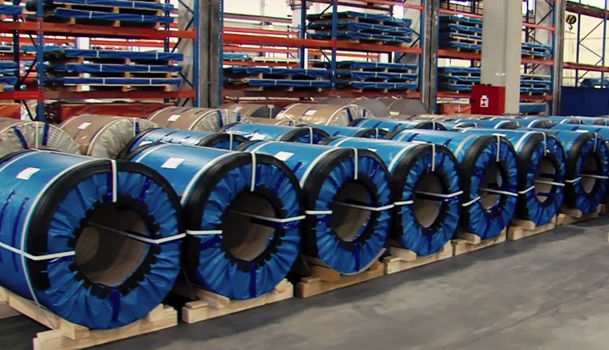 EN 13523-5 Bobin Kaplı Metaller - Hızlı Deformasyona Direnç için Test