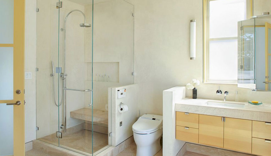 EN 13559 Đặc điểm của Tấm nhựa ABS-Acrylic ép đùn được điều chỉnh tác động cho phòng tắm gia đình và khay tắm