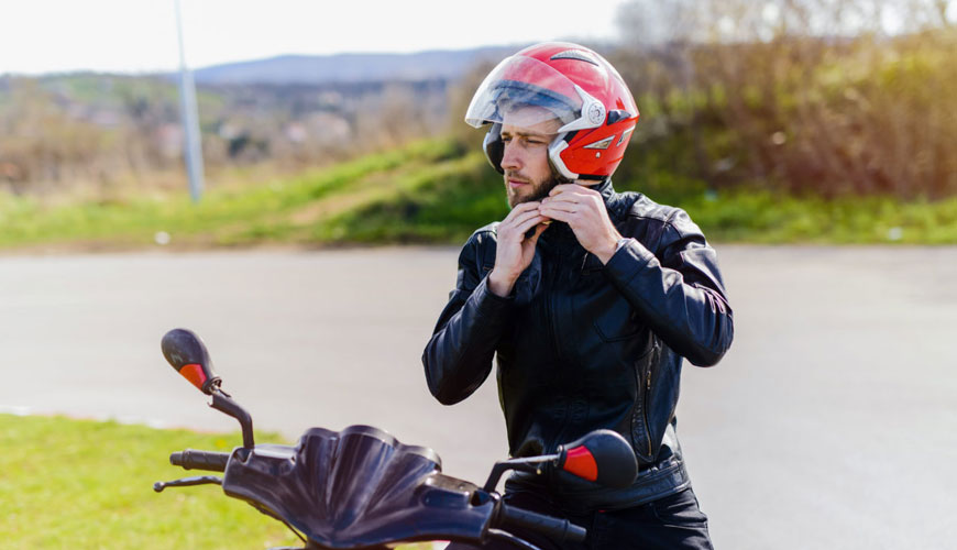 EN 13595-3 Zaščitna obleka za profesionalne voznike motornih koles – Preskusna metoda za določanje razpočne trdnosti