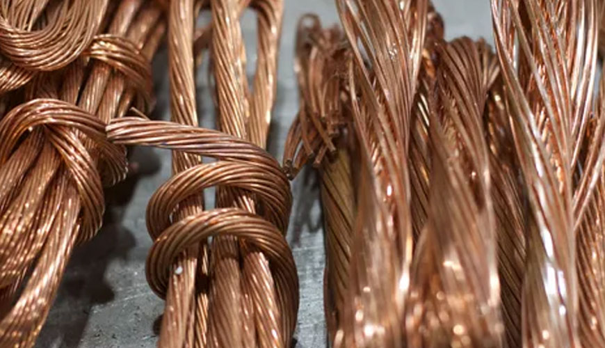 EN 13601 Kupfer und Kupferlegierungen – Kupferstäbe für allgemeine elektrische Zwecke – Standardprüfverfahren für Stäbe und Drähte