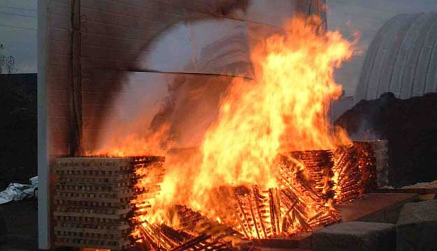 EN 1364-1 Preskus požarne odpornosti za nenosilne elemente