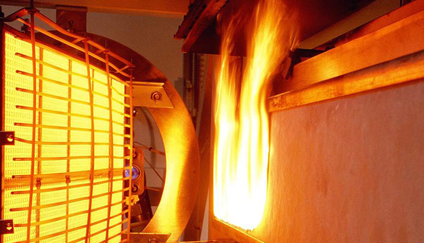 EN 1364-2 Taşıyıcı Olmayan Elemanlar için Yangına Dayanıklılık Testleri - Bölüm 2: Tavanlar için Standart Test