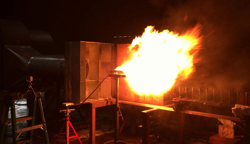 EN 1365-1 Thử nghiệm khả năng chống cháy cho các phần tử chịu tải, Phần 1: Thử nghiệm tiêu chuẩn cho tường