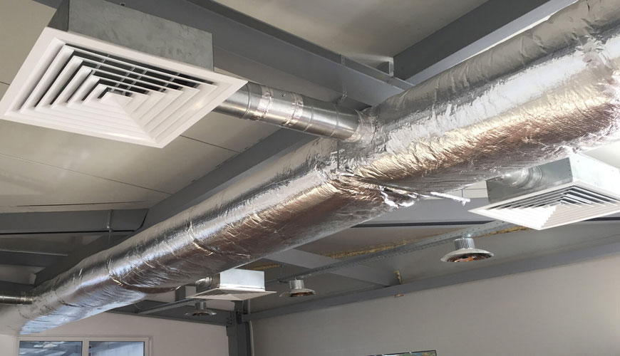 EN 1366-9 Servis Kurulumları için Yangına Dayanıklılık Testleri