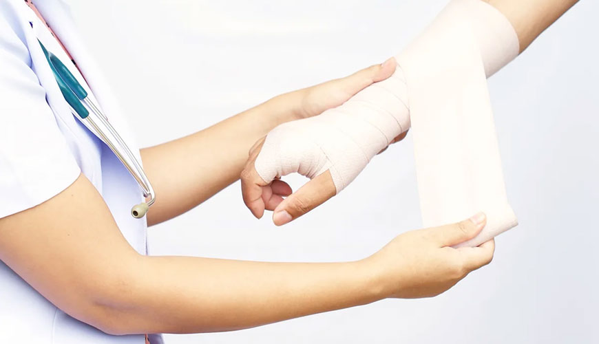 EN 13726-1 Birincil Yara Örtüleri için Test Yöntemleri - Bölüm 1: Emiciliğin Özellikleri