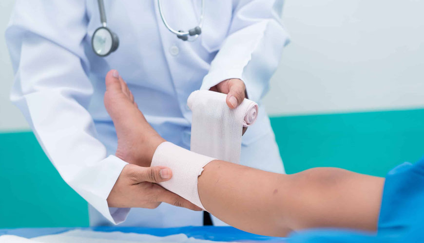 EN 13726-3 Birincil Yara Örtüleri için Test Yöntemleri - Bölüm 3: Su Geçirmezlik