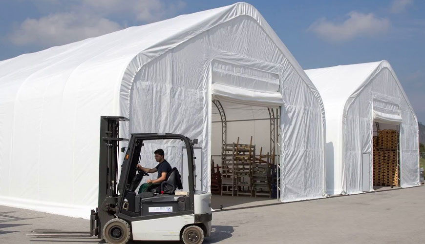 EN 13782 Standard Test Method for Temporary Structure, Tents, Security