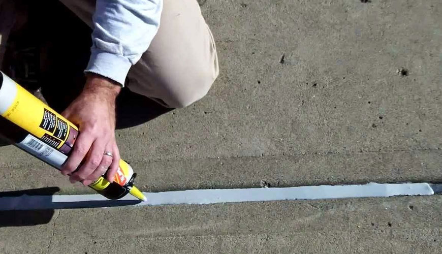 EN 13880-10 Sıcak Uygulamalı Derz Dolgu Macunları, Bölüm 10: Sürekli Uzama ve Sıkıştırmayı Takiben Yapışma ve Kohezyonun Belirlenmesi için Test Yöntemi