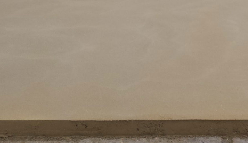 EN 13892-2 Şap Malzemeleri için Test Yöntemleri, Bölüm 2: Eğilme ve Basınç Dayanımının Belirlenmesi için Standart Test