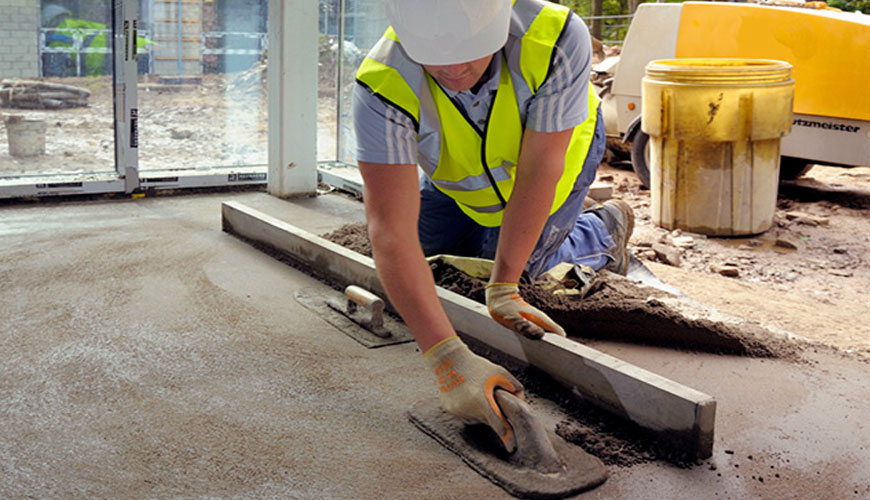 EN 13892-5 Screed Materials - Determination of Wear Resistance of Screed Material Against Rolling Wheel for Wear Layer