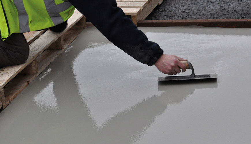 EN 13892-9 Şap Malzemeleri için Test Yöntemleri - Boyutsal Kararlılık