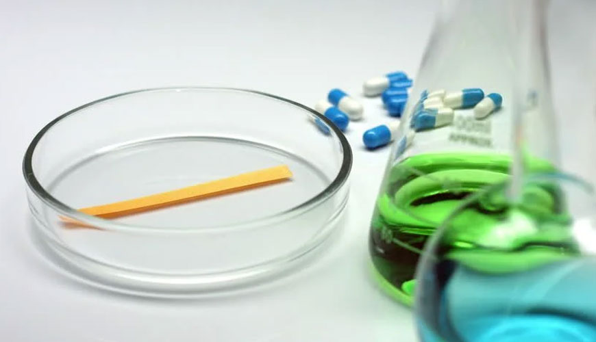 EN 14030 Geotekstiller ve Jeotekstil ile İlgili Ürünler - Asit ve Alkali Sıvılara Karşı Direnci Belirlemek için Tarama Testi