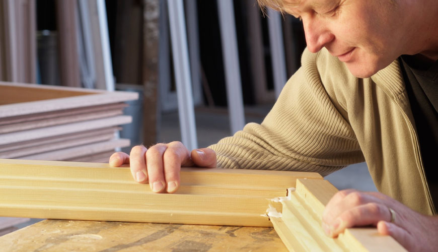EN 14257 Yapıştırıcılar, Ahşap Yapıştırıcılar, Yüksek Sıcaklıkta Bindirmeli Bağlantıların Çekme Mukavemetinin Tayini için Standart Test