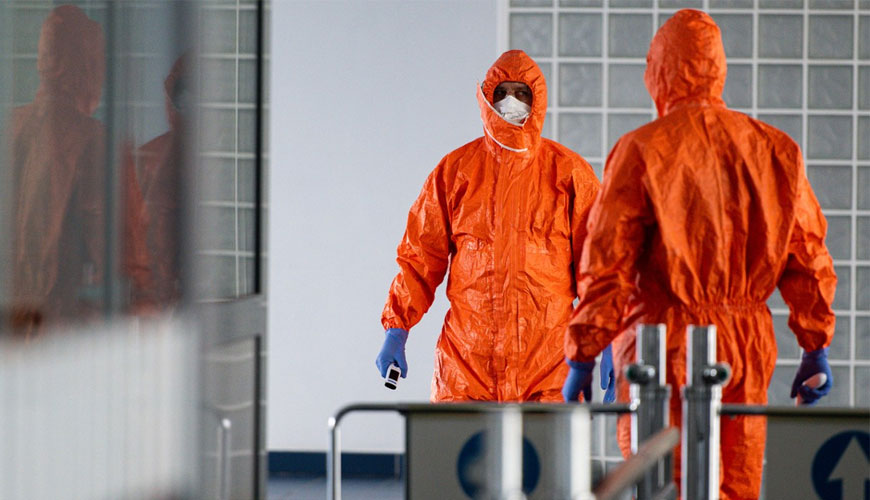 EN 14325 Métodos de prueba y clasificación de rendimiento de materiales, costuras, juntas y conjuntos de ropa de protección química EN 14325 Métodos de prueba y clasificación de rendimiento de materiales, costuras, juntas y conjuntos de ropa de protección química