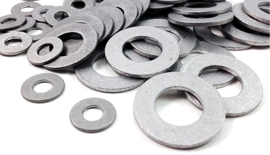 EN 14399-6 Ön Yükleme için Yüksek Mukavemetli Yapısal Cıvatalama Tertibatları - Bölüm 6: Düz Pahlı Pullar