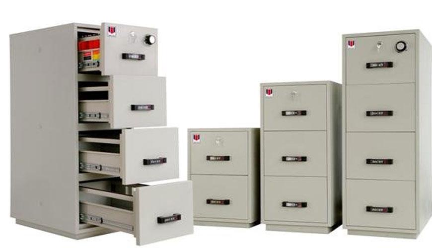 EN 14470-1 Testni standard za ognjevarne omare za shranjevanje in varne omare za shranjevanje vnetljivih tekočin