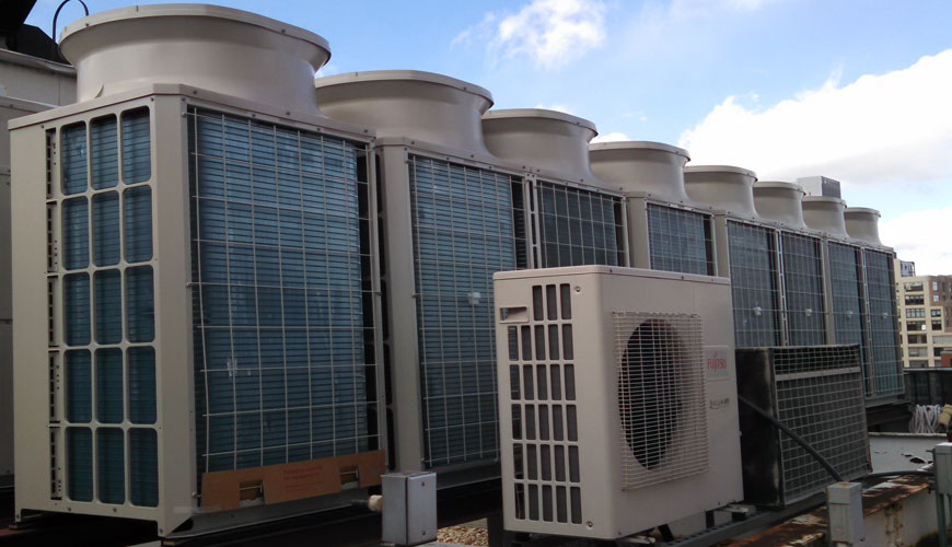 EN 14511-3 Testni standard za klimatske naprave z električnim kompresorjem, ogrevanje-hlajenje prostorov in procesne hladilne naprave
