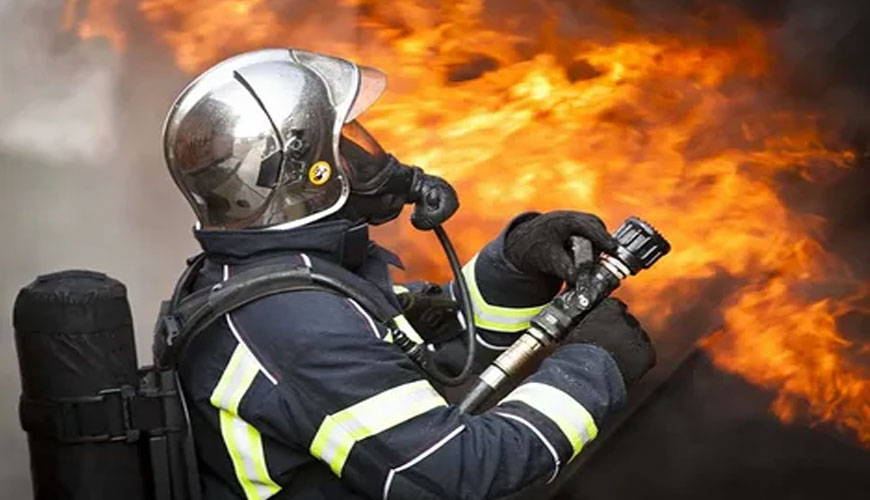 EN 1486 Méthodes d'essai et exigences pour les vêtements de protection pour pompiers, vêtements réfléchissants pour la lutte contre l'incendie