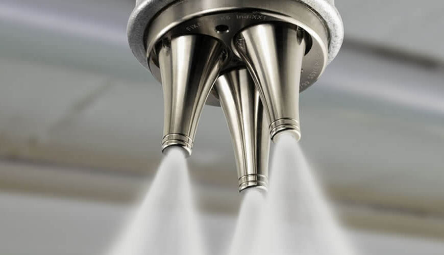 EN 1497215 Water Mist Systems Test for Combustion Turbines in