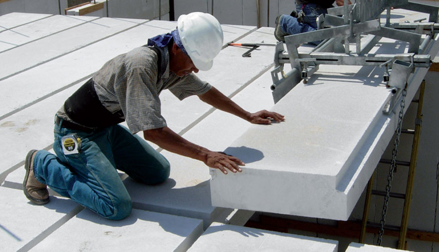 EN 15304 Metodă de testare standard pentru determinarea rezistenței la îngheț-dezgheț a betonului aerat autoclavat