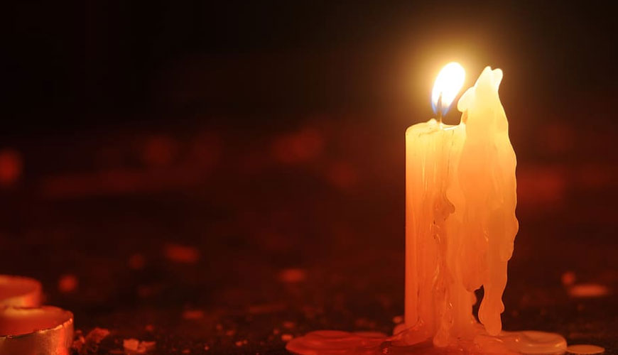 EN 15493 Mumlar - Yangın Güvenliği Spesifikasyonu