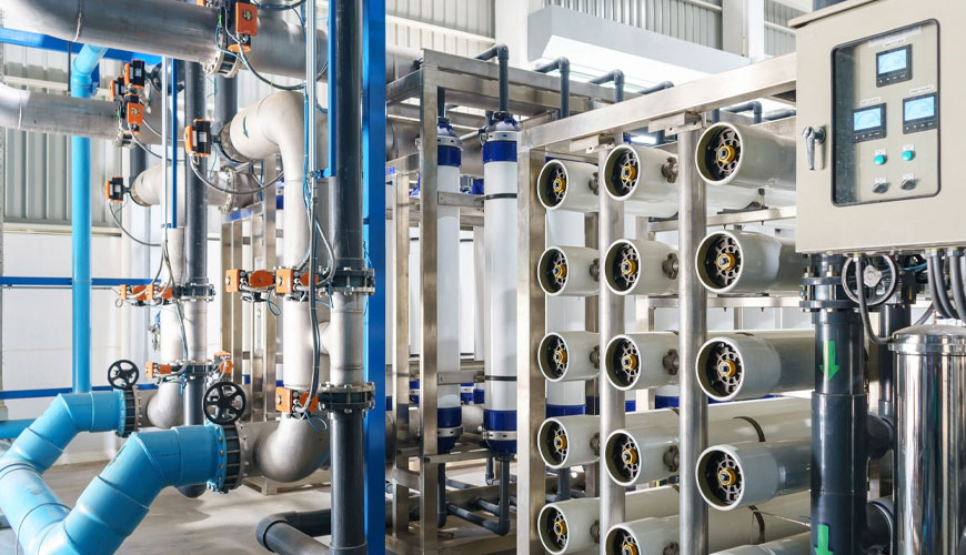 EN 15664-1 Metalik Malzemelerin İnsan Tüketimine Yönelik Su Üzerindeki Etkisi - Metal Salımının Değerlendirilmesi için Dinamik Donanım Testi