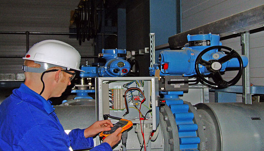 EN 15714-2 Endüstriyel Vanalar - Elektrikli Aktüatörler için Test