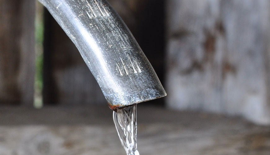 EN 16056 Ảnh hưởng của vật liệu kim loại đối với nước dùng cho con người, Phương pháp đánh giá hành vi thụ động của thép không gỉ