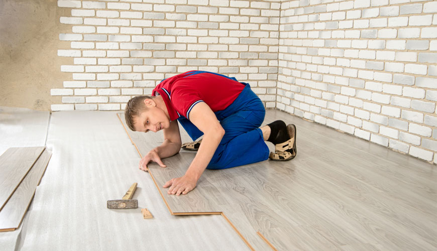 EN 16354 Laminat Zemin Kaplamaları - Altlıklar için Test