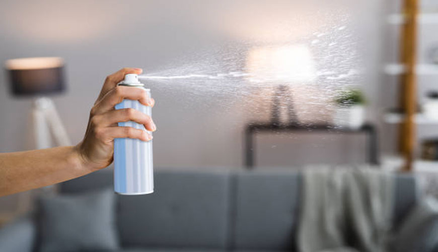 EN 16738 Test Methods for Emission Safety of Combustible Room Sprays