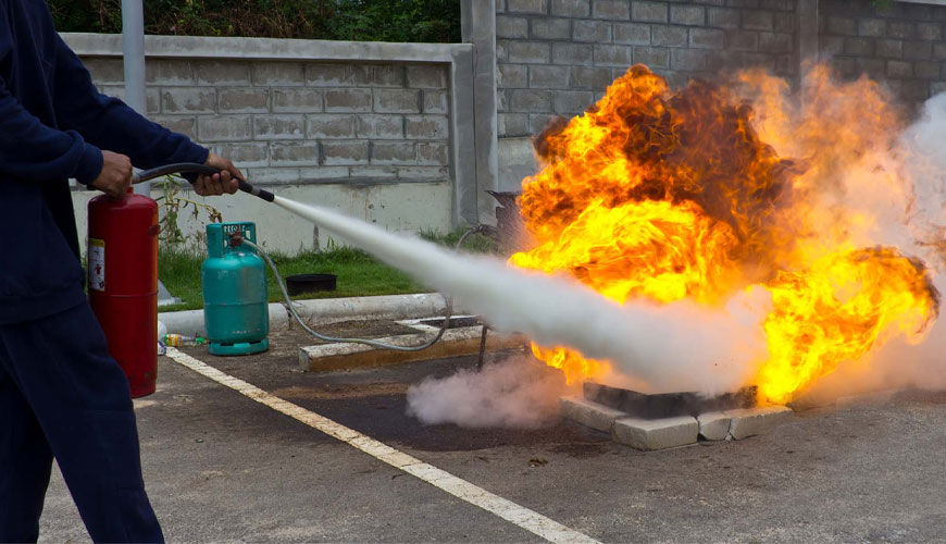 EN 16755 Yangına Tepki Performansının Dayanıklılığı için Test