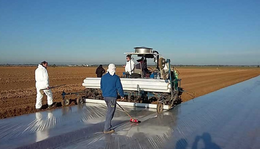 EN 17098-1 Plastikler - Toprağın Fümigasyon Yoluyla Dezenfeksiyonu için Bariyer Filmler