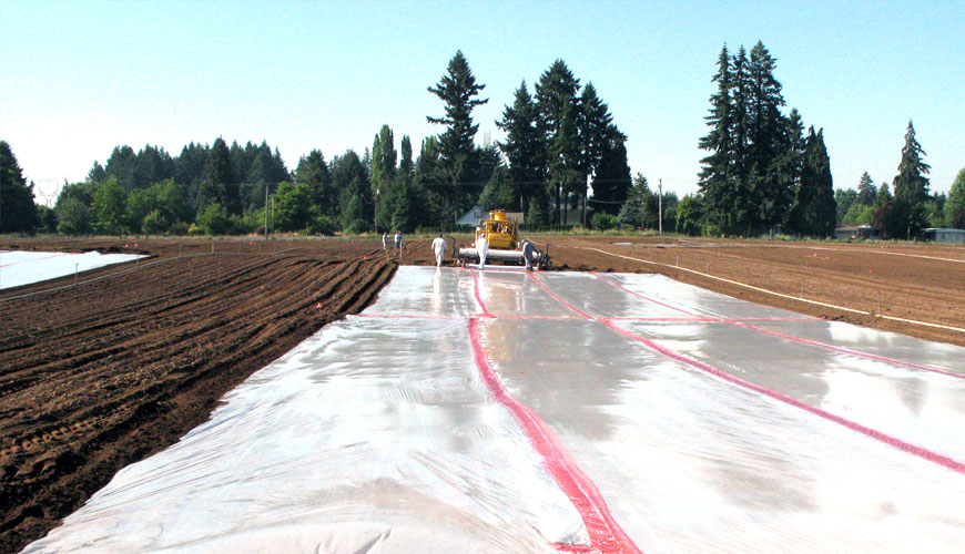 EN 17098-2 Plastikler - Toprak Dezenfeksiyonu için Fümigasyon Yoluyla Bariyer Filmler - Film Geçirgenliğinin Belirlenmesi