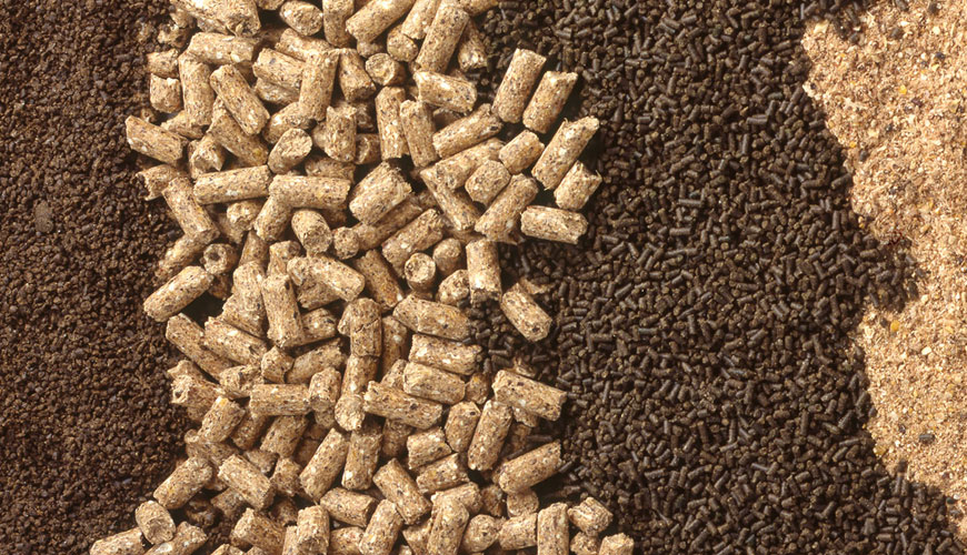 EN 17299 อาหารสัตว์ วิธีสุ่มตัวอย่างและวิเคราะห์ มาตรฐานการทดสอบสำหรับสารเติมแต่งในอาหารผสมที่มีสารเติมแต่งสูง EN 17299 อาหารสัตว์ วิธีสุ่มตัวอย่างและวิเคราะห์ มาตรฐานการทดสอบสำหรับสารเติมแต่งในอาหารผสมที่มีสารเติมแต่งสูง