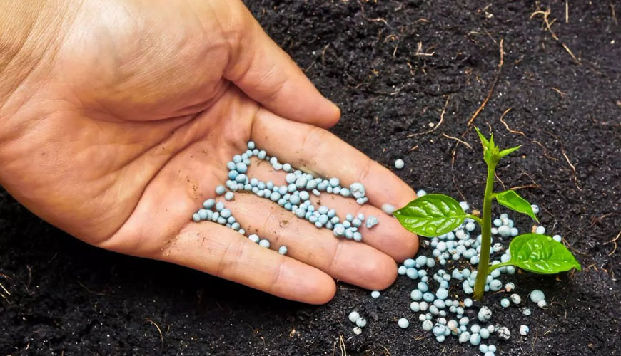 EN 17411 Prueba estándar para la determinación de perclorato en fertilizantes, fertilizantes minerales mediante cromatografía líquida y detección de espectrometría de masas en tándem (LC-MS-MS)