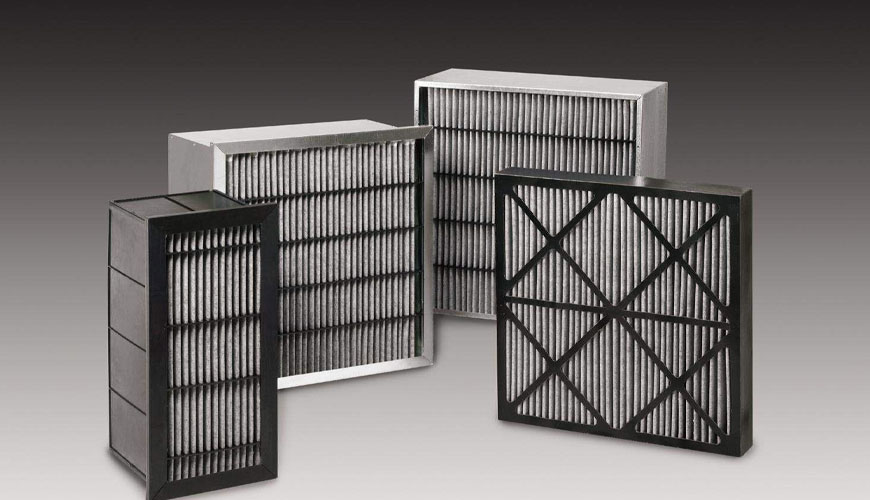 EN 1822-1 High Efficiency Air Filters - Test for Classification, Marking