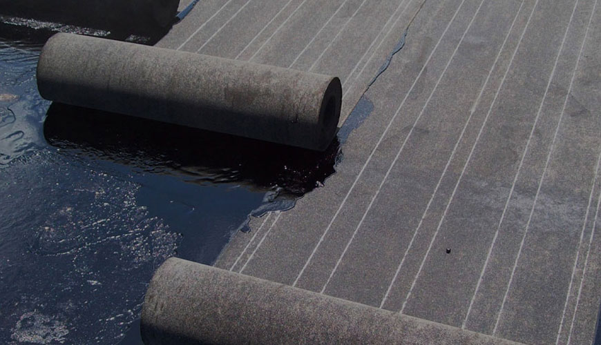EN 1847 防水柔性板 - 屋頂防水用塑料和橡膠板 - 接觸液態化學品（包括水）的方法