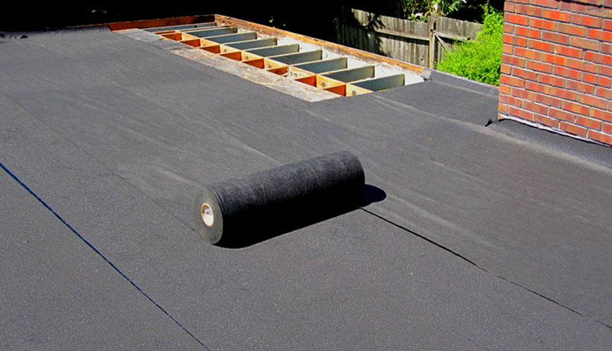 EN 1848-1 Su Yalıtımı için Esnek Levhalar - Genişlik ve Düzlüğün Tayini Testi