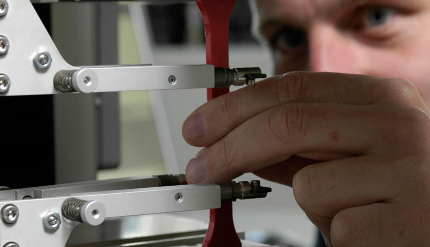 EN 1876-2 Kauçuk veya Plastik Kaplı Kumaşlar - Düşük Sıcaklık Testleri - İlmek Üzerinde Darbe Testi