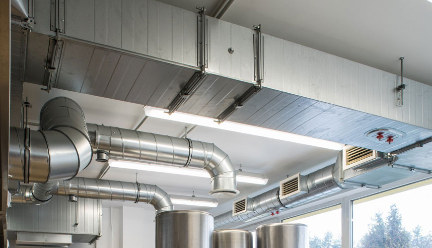 EN 1886 Binalar için Havalandırma, Klima Santralleri, Mekanik Performans için Standart Test